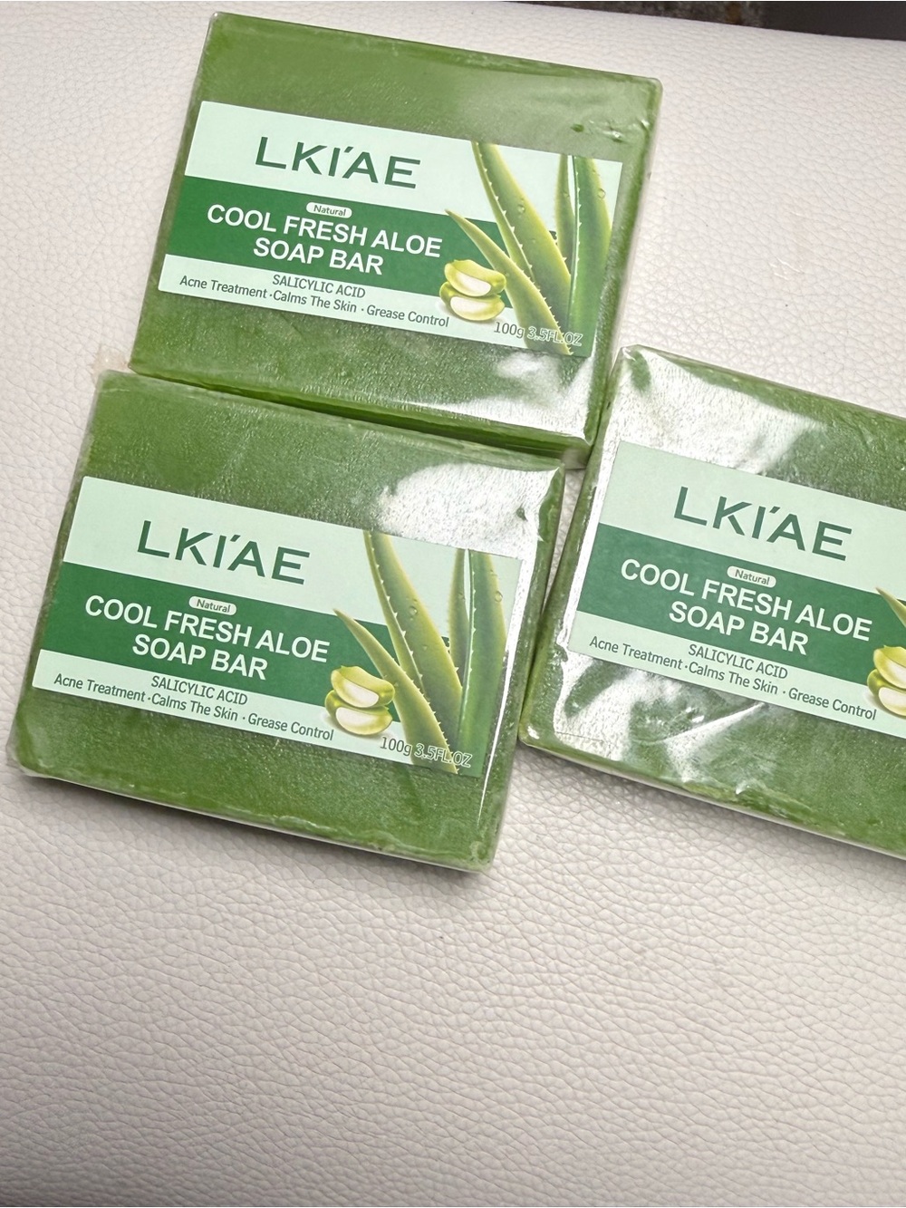 Cool Fresh Aloe Soap Bar - Green